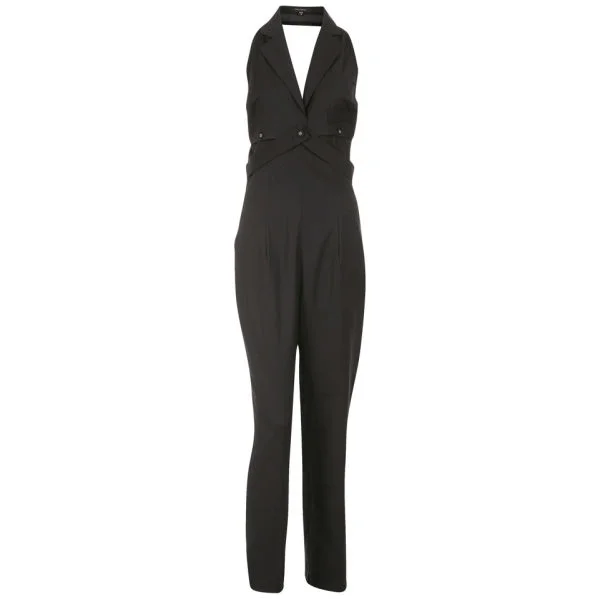 Full Circle Women's Clique Summer Suiting Jumpsuit - Black - M - Black Image 1