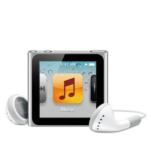 Apple iPod Nano 8GB - Silver 6th Generation Image 1