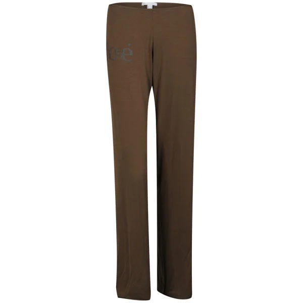 Chloe Women's Loungewear Trousers - Brown - 10 - Brown Image 1