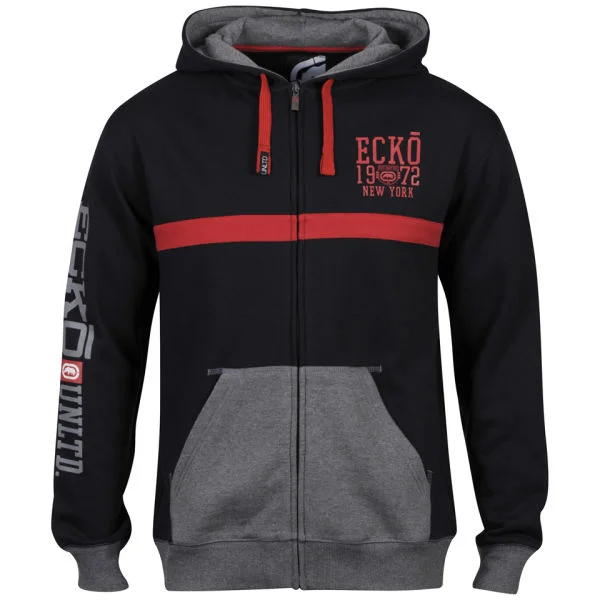 Ecko Men's Dodworth Hoody - Black - S - Black Image 1