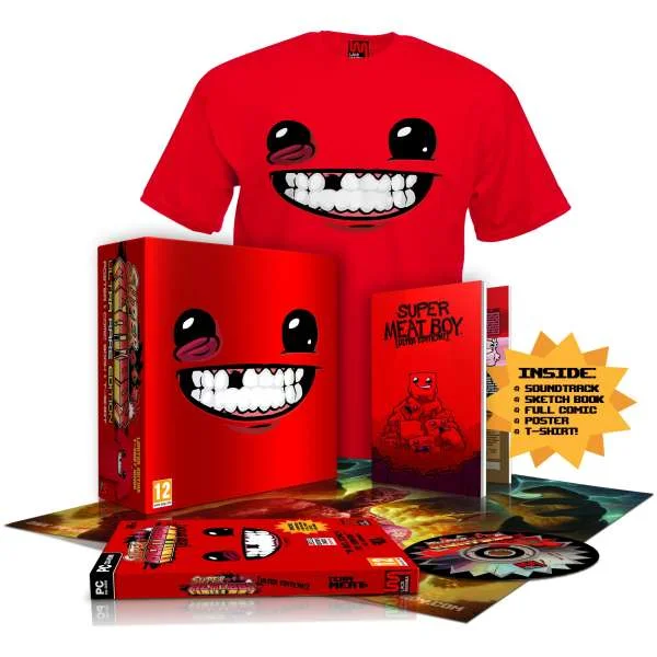 Super Meat Boy - Rare Edition (Includes T-Shirt) Image 1