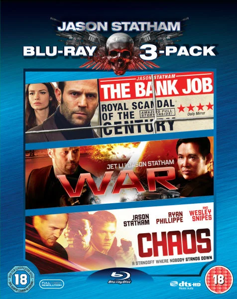 Jason Statham Box Set (The Bank Job / War / Chaos) Image 1