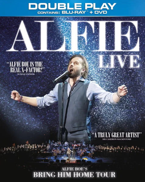 Alfie Boe Live: The Bring Him Home Tour - Double Play (Blu-Ray and DVD) Image 1