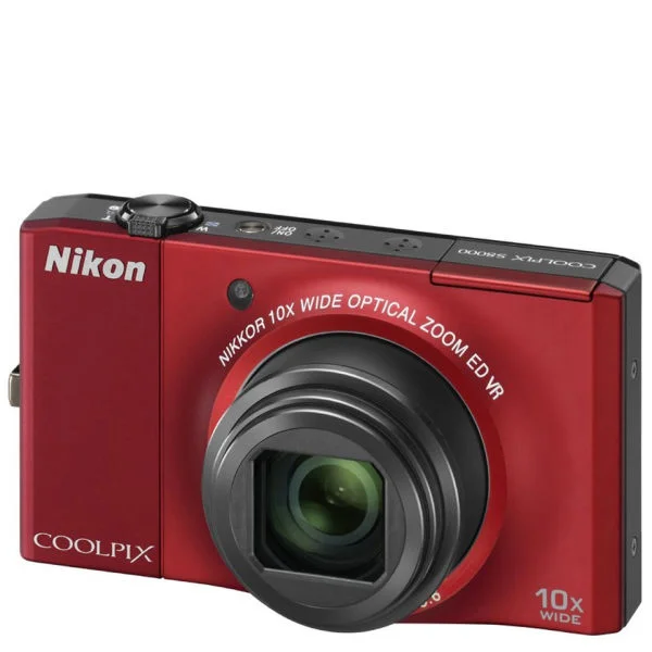 Nikon Coolpix S8000 - Red Refurbished Image 1