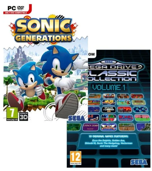 Sonic Generations with Sega Mega Drive Classic Collection: Volume 1 Image 1