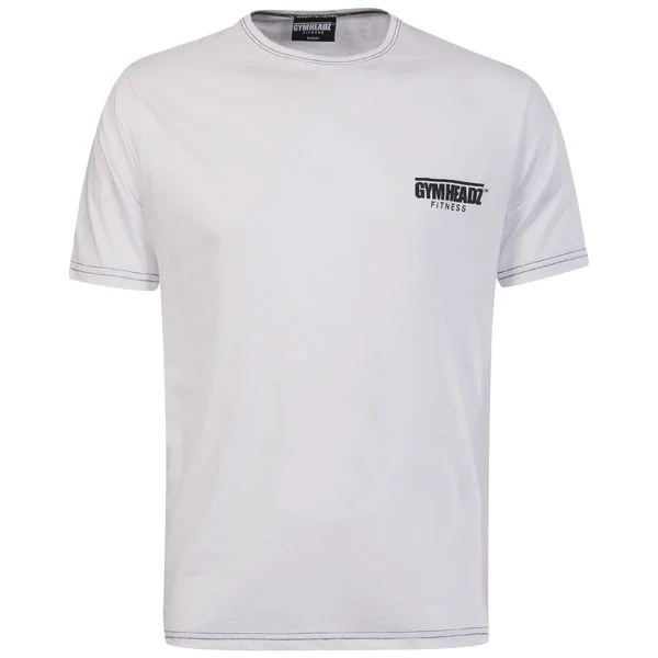 Gymheadz Sportswear Men's White T-Shirt - S - White Image 1