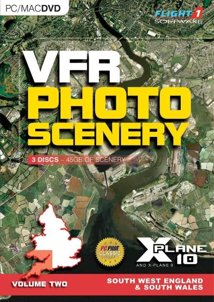 VFR Photographic Scenery Volume 2: South West England and South Wales Image 1