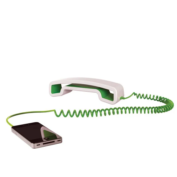 Swissvoice ePure Corded Mobile Handset - White/Green Image 1