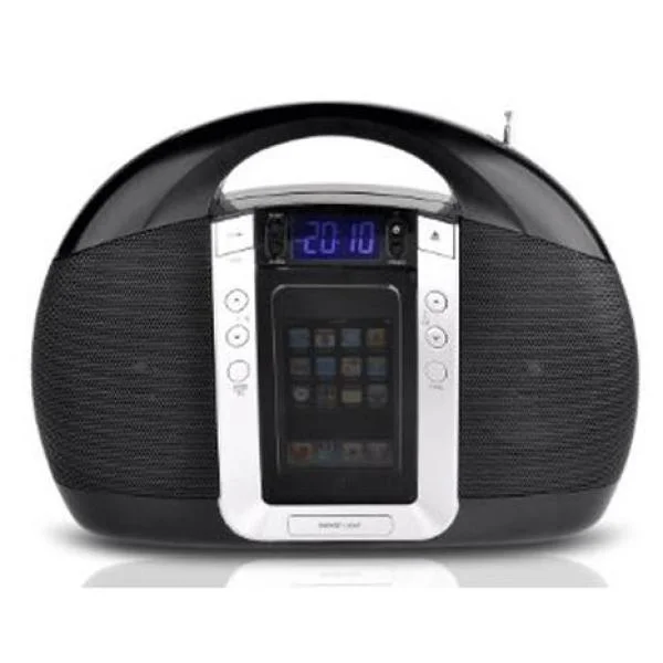 Lenco Portable Radio with iPod Dock Image 1