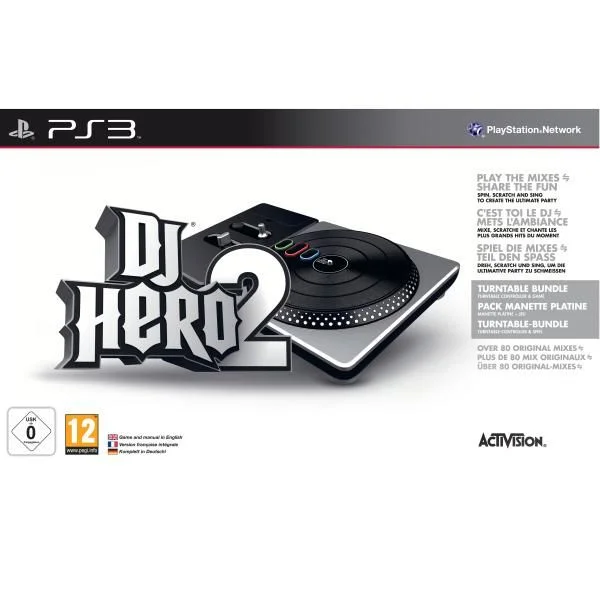 DJ Hero 2 Bundle (Includes Turntable Controller) Image 1