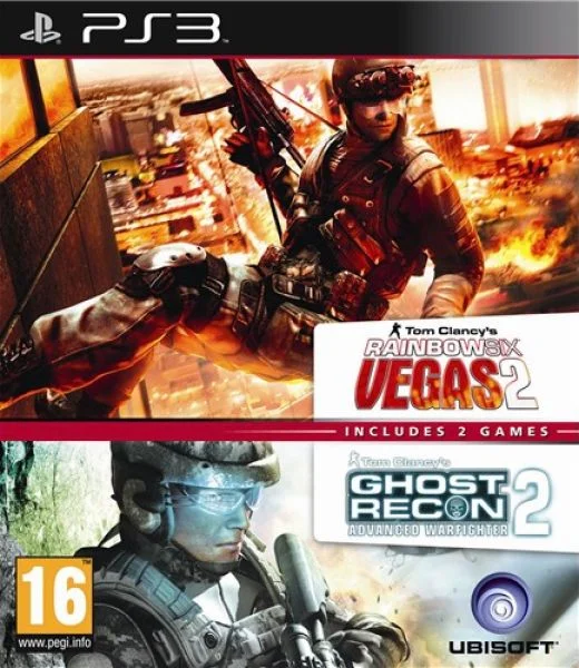 Rainbow Six: Vegas 2 and Ghost Recon Advanced Warfighter 2 Double Pack Image 1