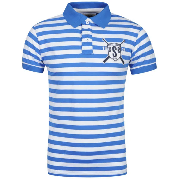Soul Star Men's Santiago Polo Shirt - Turquoise - S - Turquoise Image 1