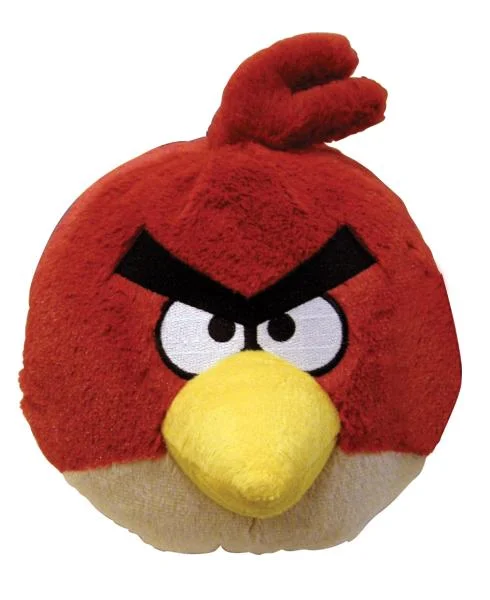 Angry Birds: 8 Inch Plush Red Bird Image 1