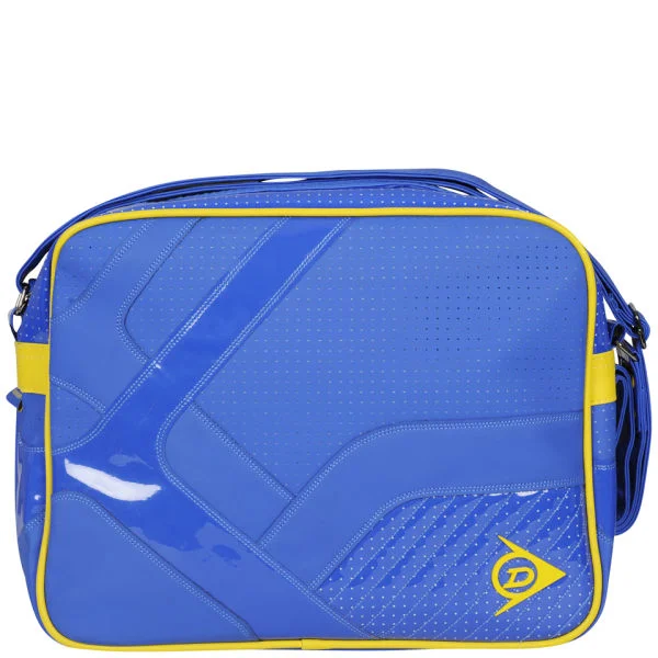 Dunlop Logo Front Messenger Bag - Blue Image 1