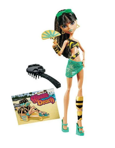 Monster High Gloom Beach Cleo De Nile Doll Image 1