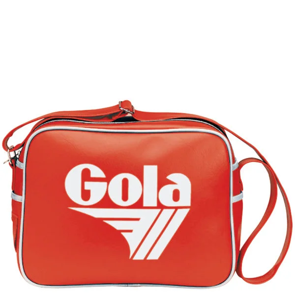 Gola Men's 'Redford' Messenger Shoulder Bag - Red/White Image 1