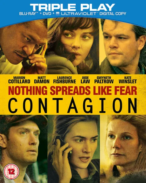 Contagion - Triple Play (Blu-Ray, DVD and Digital Copy) Image 1