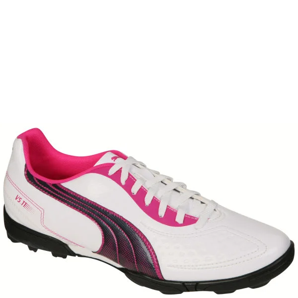 Puma Men's V5.11 Tt Trainers - White/Navy/Pink - 6 - White/Navy/Pink Image 1