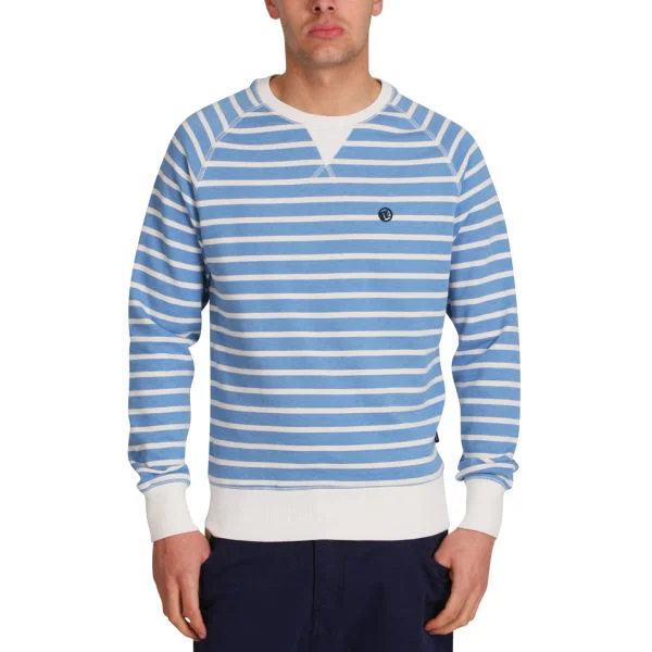 Mas-if Men's Redondo Crew Neck Sweatshirt - Sky Marl - S - Sky Marl Image 1