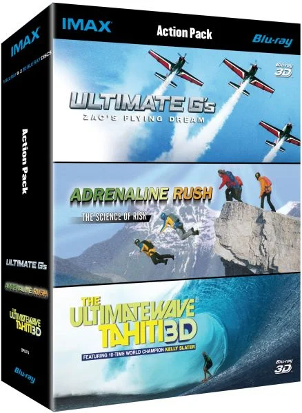 IMAX: Adrenaline Rush Collection (3D and 2D Blu-Ray) Image 1