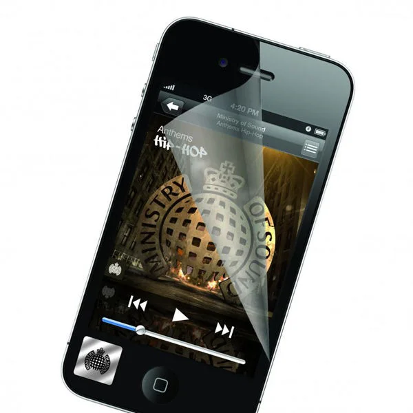 Exspect Ministry of Sound iPhone 4 Screen Protector (Matte) Image 1