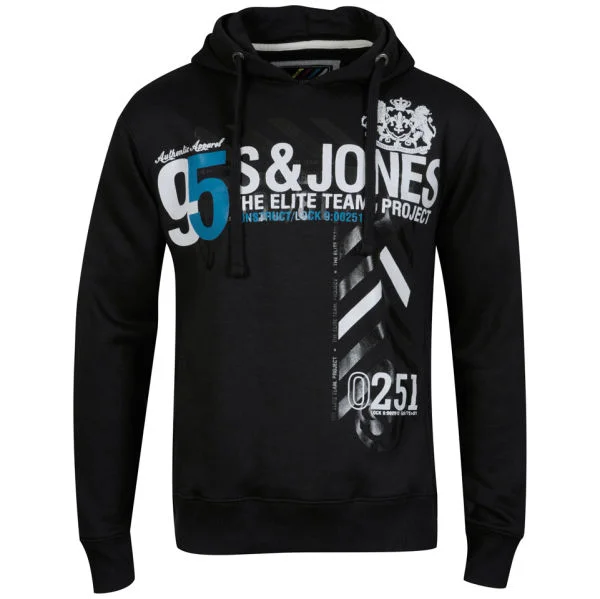 Smith & Jones Men's Asterio Sweat - Black - S - Black Image 1