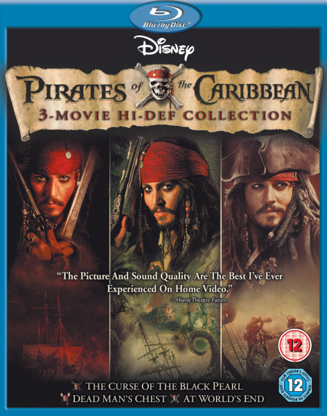 Pirates Of The Caribbean 1 - 3 Boxset Image 1