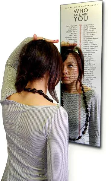 Celebrity Who Tall are You? Mirror Image 1