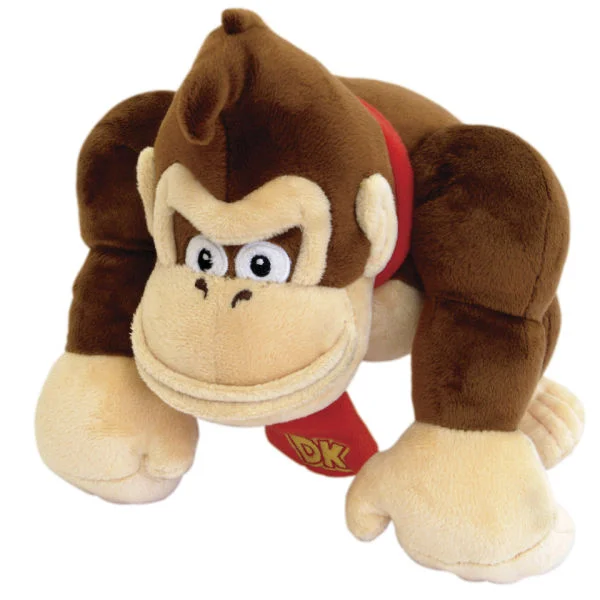 Super Mario Bros. Nintendo Plush - Donkey Kong (24cm) Image 1