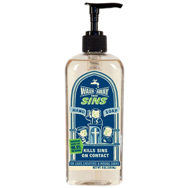 Wash Away Your Sins Liquid Hand Soap Image 1