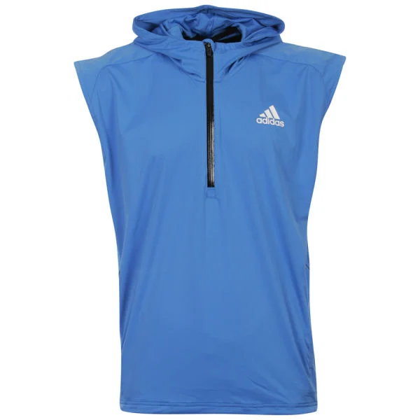 adidas Men's Barricade Sleeveless Training Jacket - Blue/Black - S - Blue/Black Image 1