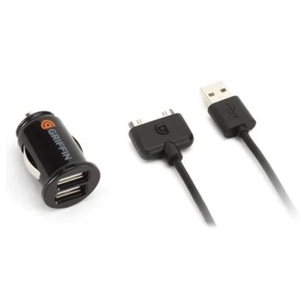 Griffin PowerJolt Micro Dual USB Charger for iPhone & iPod (GC23110) Image 1