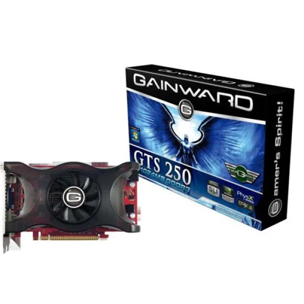 Gainward NVIDIA GeForce GTS 250 1GB PCI-E x16 “Deep-Green” (VGA/DVI-D/HDMI) Image 1