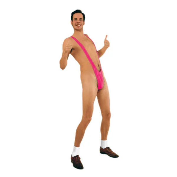 Mankini - Pink Image 1