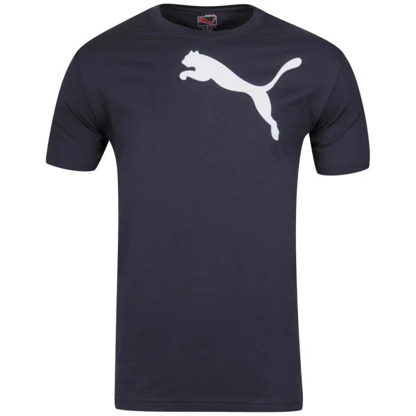 Puma Men's Cattee T-Shirt - New Navy - S - New Navy Image 1