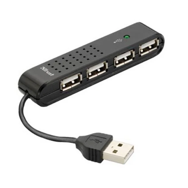 Trust 4 Port USB 2.0 Mini Hub Image 1