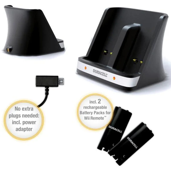 Duracell Wii Charger (Black) Image 1