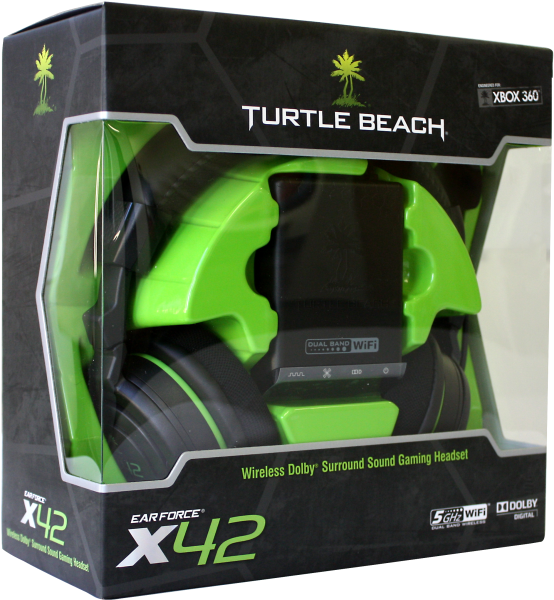 Turtle Beach: X42 Xbox 360 Wireless Headset Surround Sound Image 1