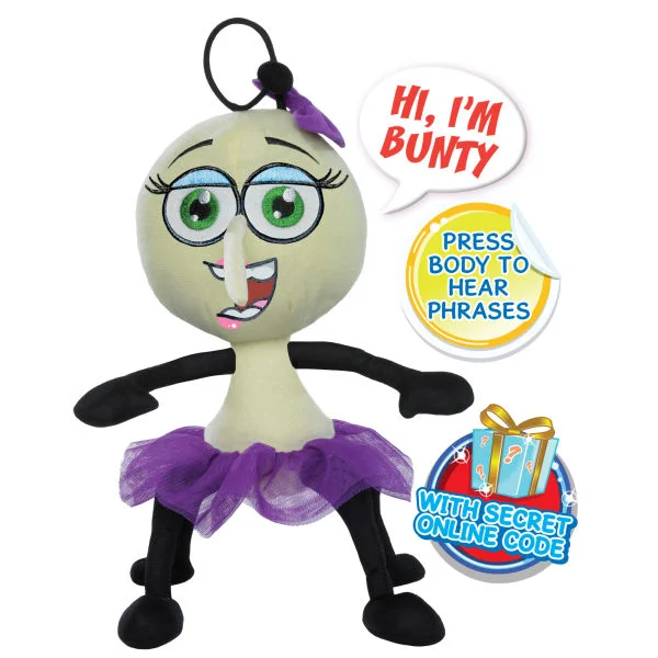 Bin Weevils 12 Inch Talking Bunty Plush Toy Image 1