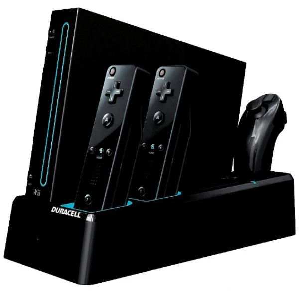 Duracell Wii Charging Stand (Black) Image 1