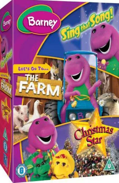 Barney Triple Pack (Sing That Song! / Let's Go To The Farm / Christmas Star) Image 1