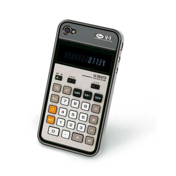 Recover iPhone Case: Retro Calculator Image 1