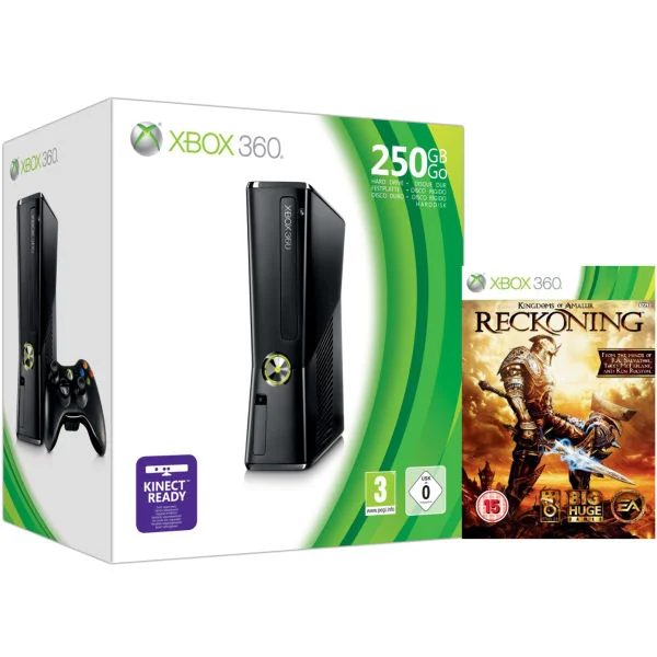 Xbox 360 250GB Console: Bundle (With Kingdoms Of Amalur: Reckoning) Image 1