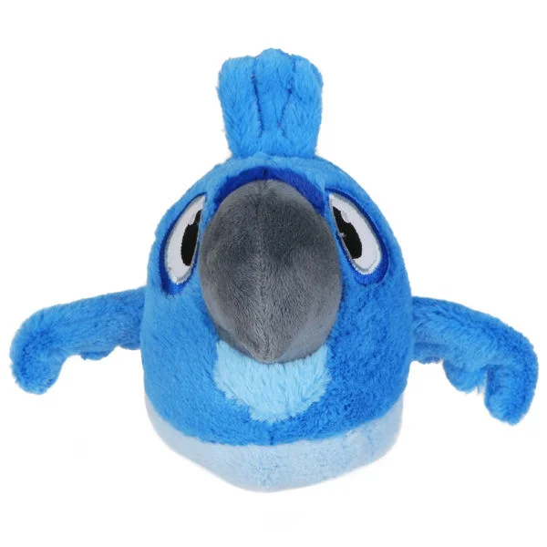 Angry Birds Rio 5 Inch Plush With Sound - Blue Boy Blu Image 1