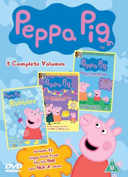 Peppa Pig - Triple: Piggy In The Middle/My Birthday Party Image 1