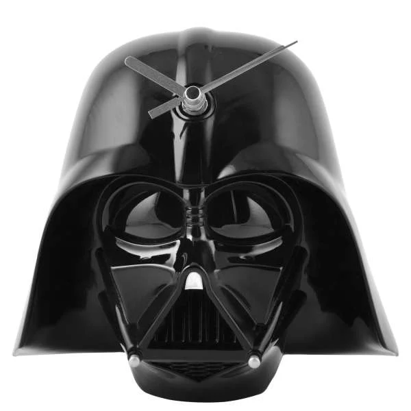 Star Wars: 3D Darth Vader Helmet Wall Clock Image 1