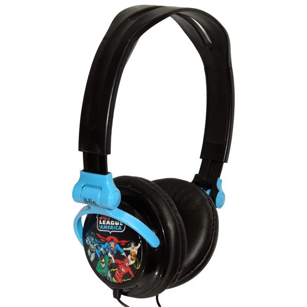 iHip DC Comics Justice League Folding Headphones Image 1