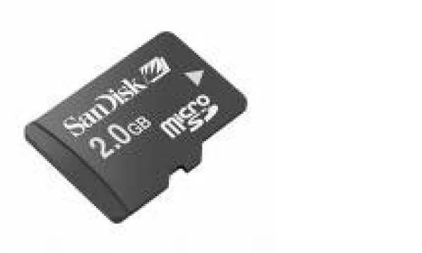 Sandisk 2GB Micro SD Card Image 1