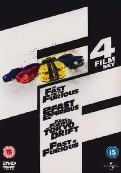 Fast & Furious 4 Disc Dvd Box Set Image 1