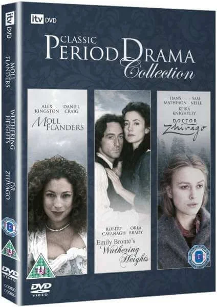 Classic Period Drama Collection: Moll Flanders / Wuthering Heights / Dr. Zhivago Image 1